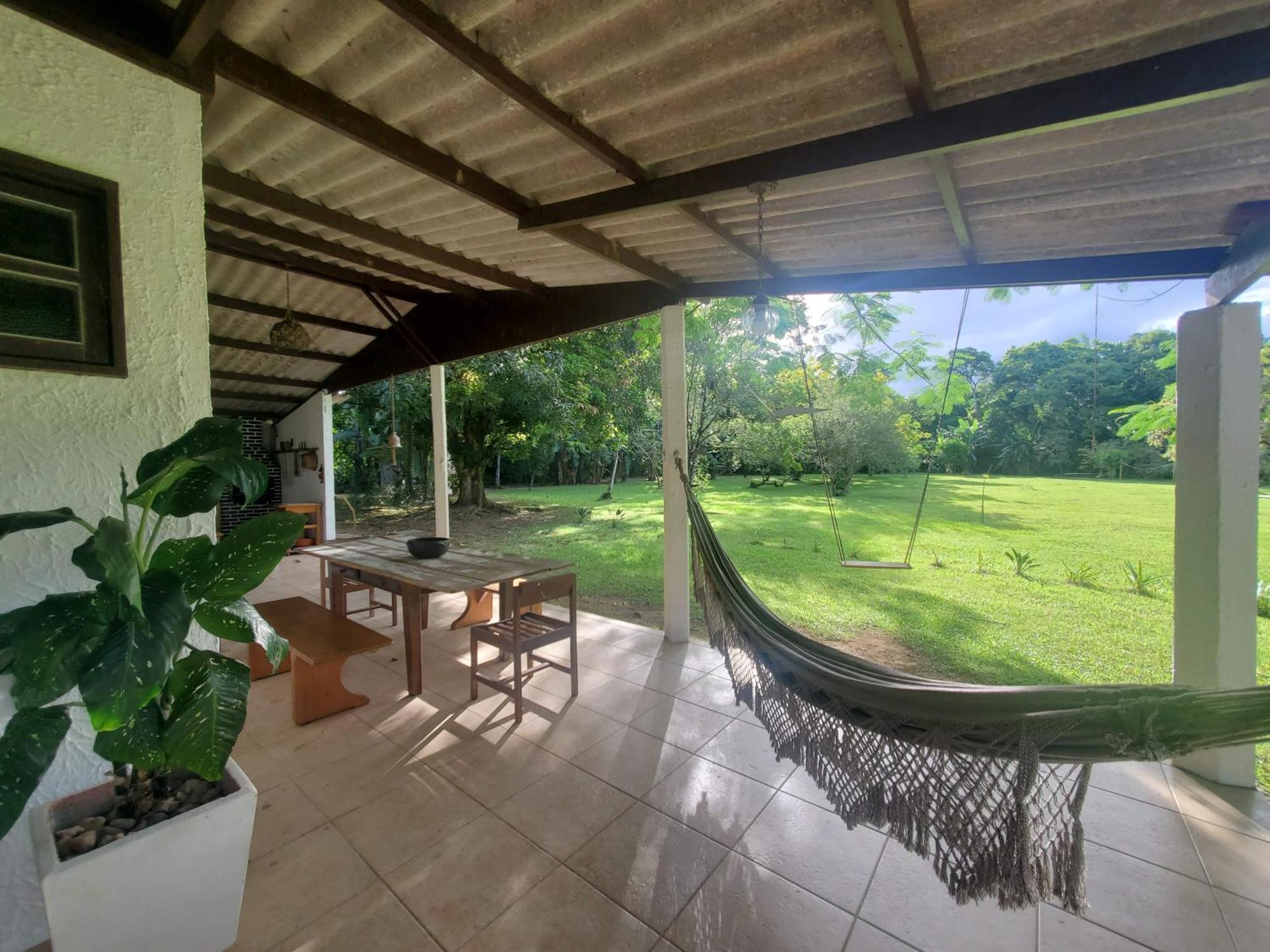 Ecoisa De Chacara - Casa De Vidro, Casa De Campo Морретис Экстерьер фото