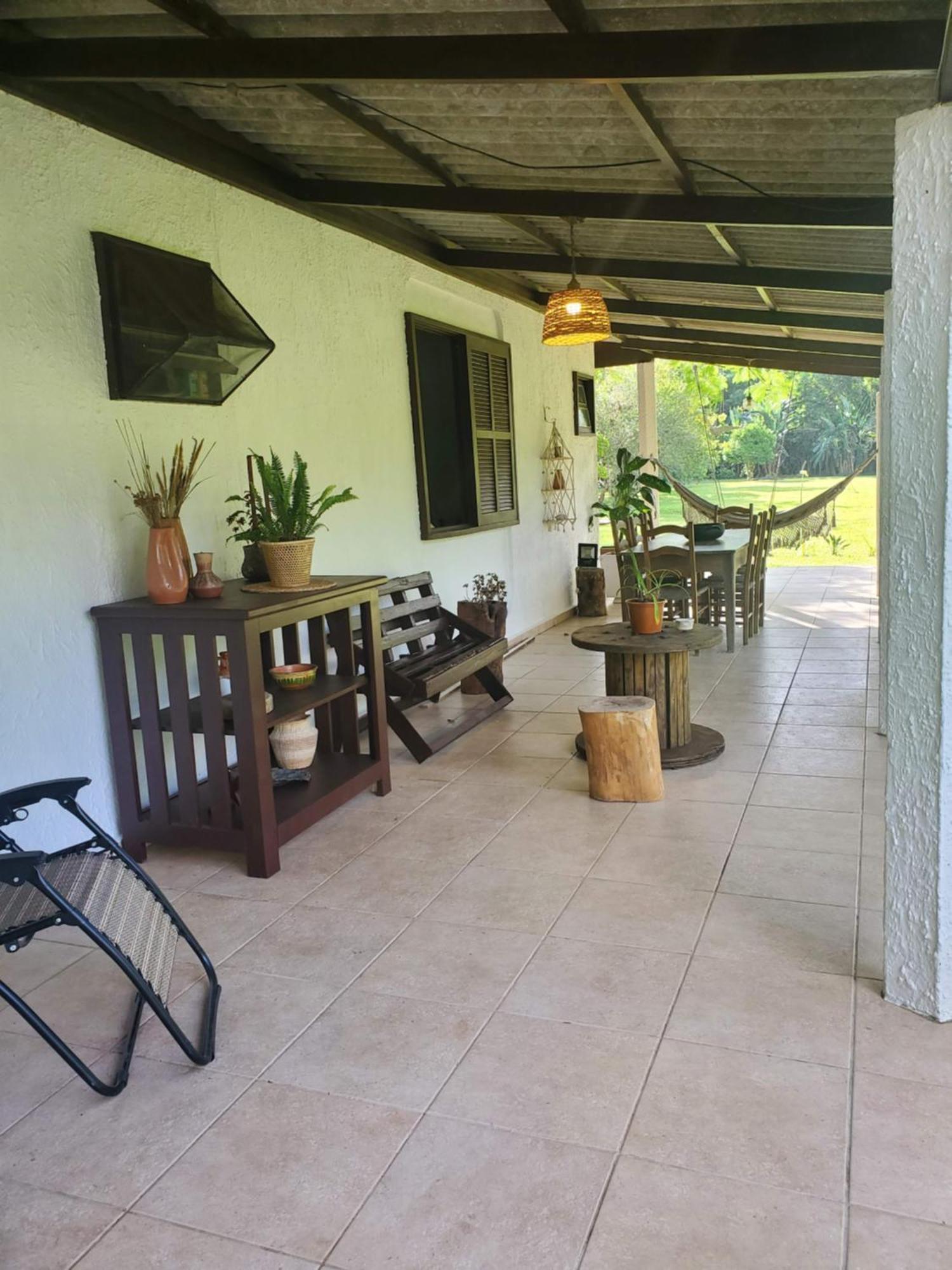 Ecoisa De Chacara - Casa De Vidro, Casa De Campo Морретис Экстерьер фото